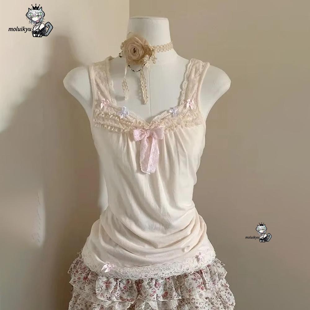 Damski Zestaw Ubrań Y2K 2-częś – Cami Top Lace recenzja i cena