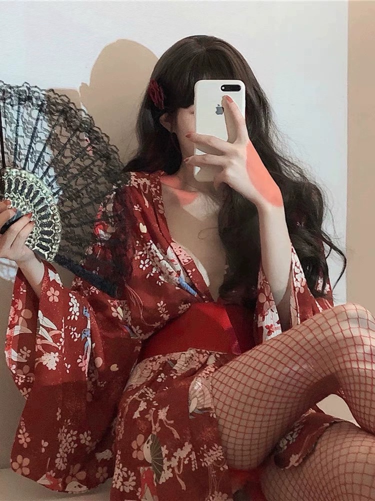 Seks japońskie kimono seksowna – Robe Silk Women recenzja i cena