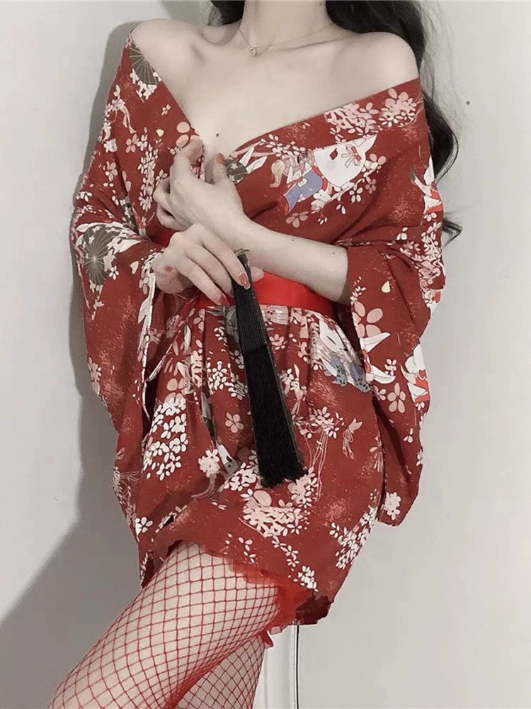 Seks japońskie kimono seksowna – Robe Silk Women recenzja i cena