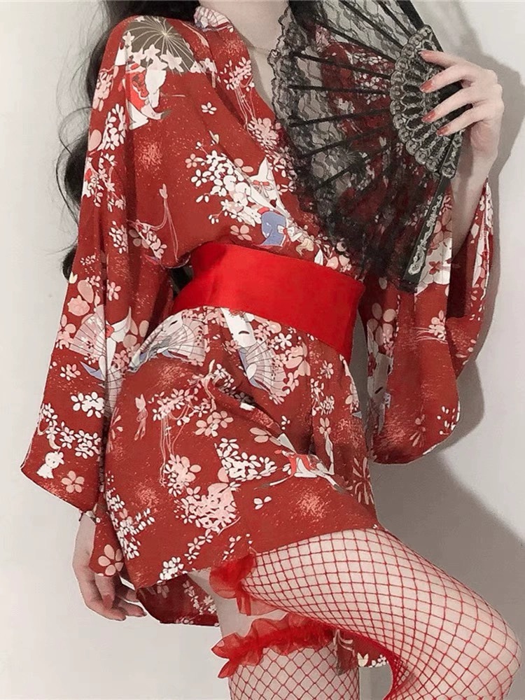 Seks japońskie kimono seksowna – Robe Silk Women recenzja i cena