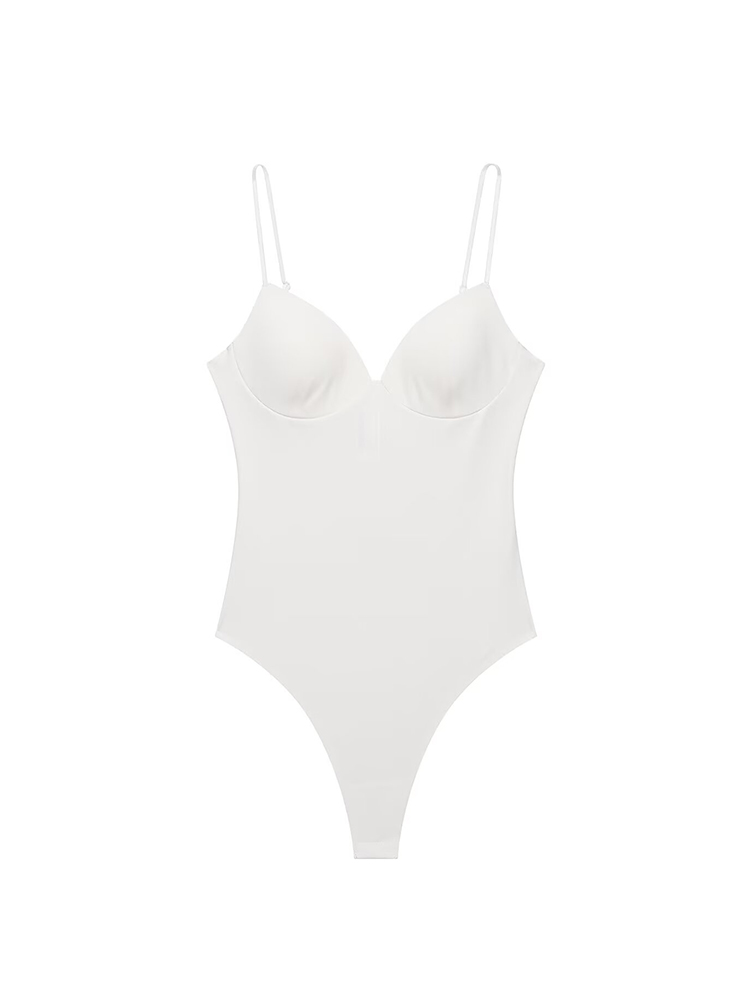TFMLN Letnie damskie body z de – Shapewear Bodysuit Firm recenzja i cena