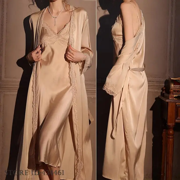 Długa damska szata 2 szt. Zest – Robe Silk Women recenzja i cena