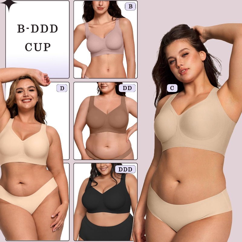 Biustonosz bez fiszbinów plus  – Push Up Bra Padded recenzja i cena
